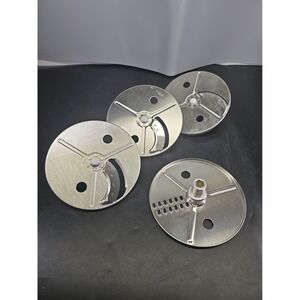 4 Vintage Waring Commercial Food Processor‎ Model 31FP58 Blades